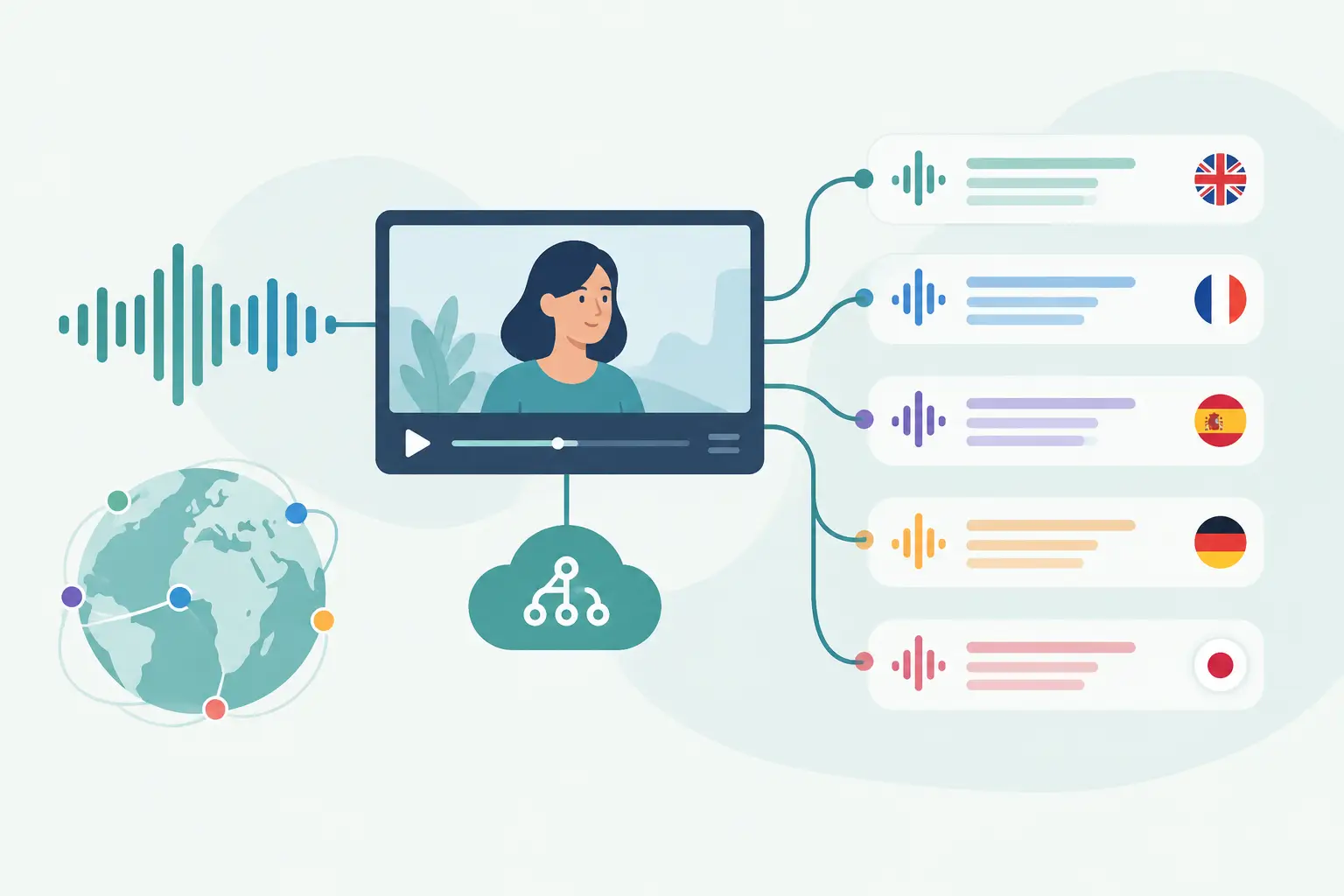 7 Best Multilingual Transcription APIs for Video