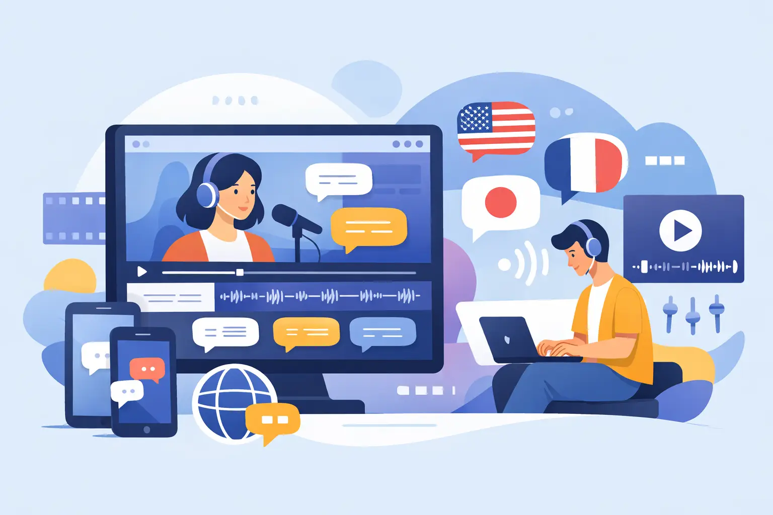 Multilingual Video Transcription Software for Creators