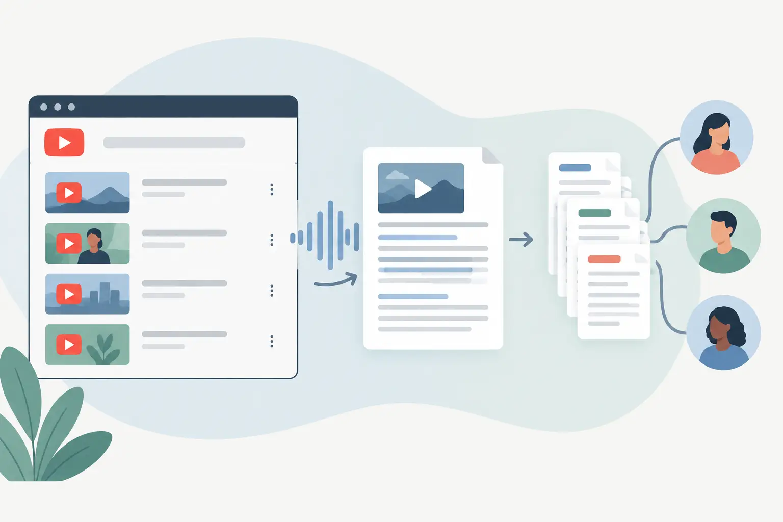 YouTube Playlist Transcription for Content Teams